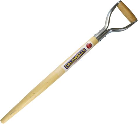 Caldwells Fork Spade Replacement Handle Ash Wood With Metal Yd Grip