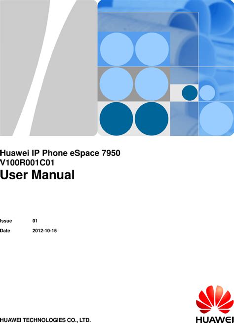 Huawei Technologies Ipp7950 Ip Phone User Manual Manual