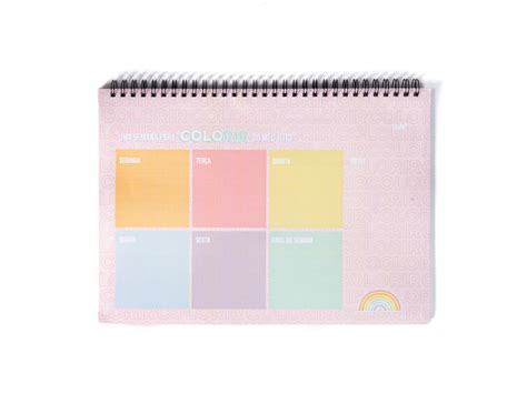 Planner De Mesa A4 Cores Uatt