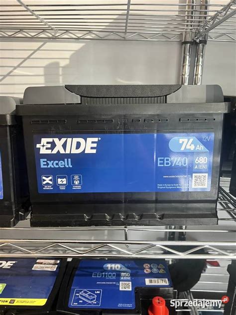 Akumulator Exide Excell 74Ah 680A EN PRAWY PLUS Radomsko Sprzedajemy Pl