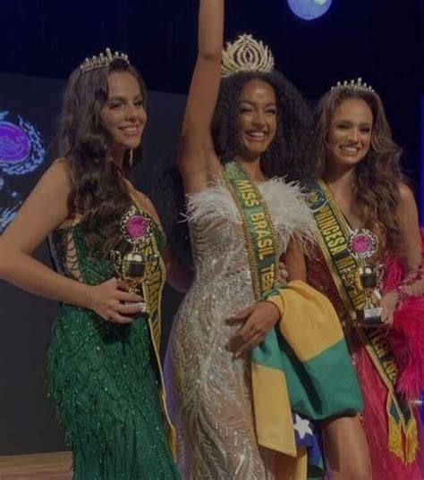 Thielle G Is Estudante Sergipana Coroada Miss Brasil Teen