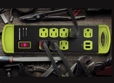 Maximizing Outlet Space With A Surge Protected Power Strip