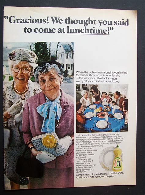 1975 Joy Dishwashing Liquid