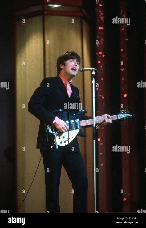 BEATLES John Lennon in 1965 Stock Photo - Alamy