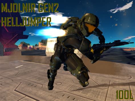 Second Life Marketplace Mjolnir Gen2 Helljumper