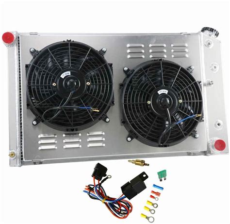 Buy Coolingsky Row Aluminum Radiator X Fan W Shroud Combo