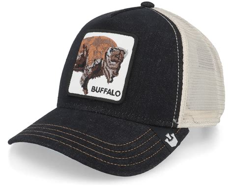 The Buffalo Black Stone Trucker Goorin Bros Gorra Hatstore Ex