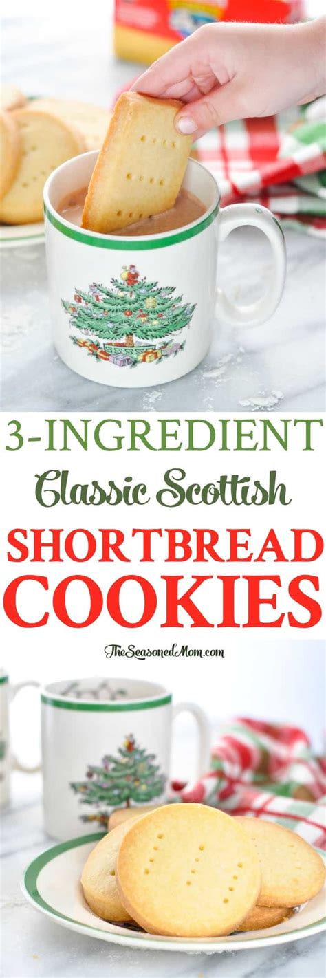 3 Ingredient Classic Scottish Shortbread Cookies A Video The