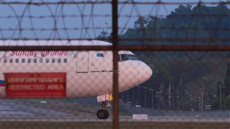 Jet Plane Of Boeing 737 Of Red Sea Taxiing Stock Video Video Of