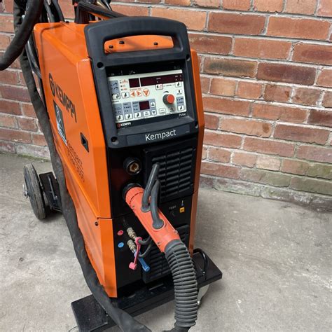 Kemppi Kempact Pulse Mig Welder Kempactcool Cooler On Trolley