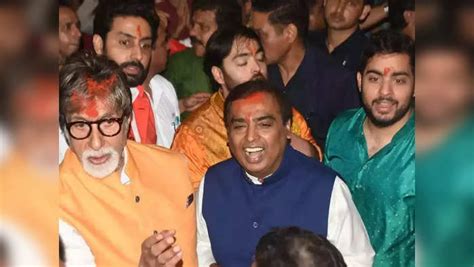 Big B And Mukesh Ambani