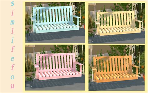 Sims 4 Bench Cc