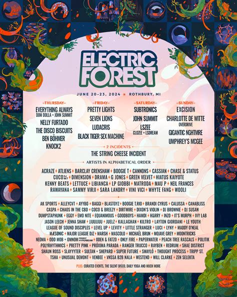 Electric Forest Rothbury MI