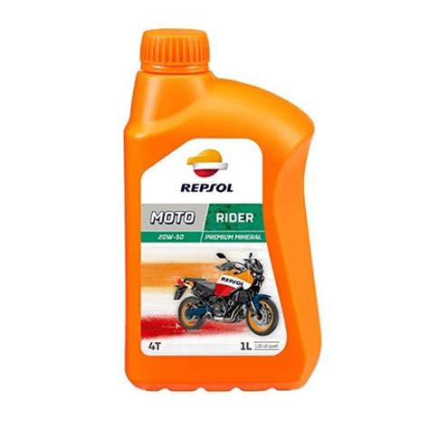 Aceite Para Moto Repsol 4t 20w50 Rider Premium Mineral 1