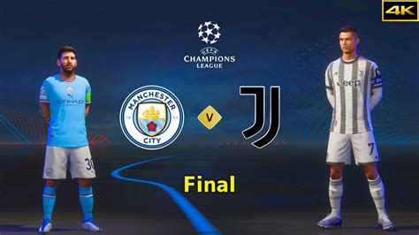 FIFA 23 MANCHESTER CITY Vs JUVENTUS Ft Messi Ronaldo UEFA