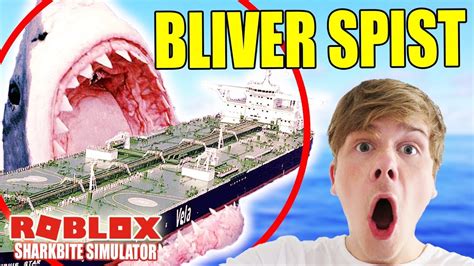 Bliver Spist Af En Haj Sharkbite Alpha Dansk Roblox Youtube