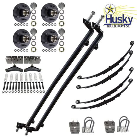 3500 Tandem Drop Axle Kit Husky Trailer Parts Co