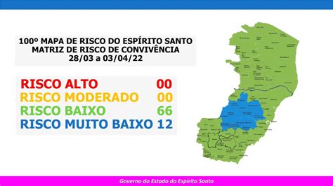 Mapa De Risco Guarapari Segue Em Risco Baixo E Sem Obriga Es De