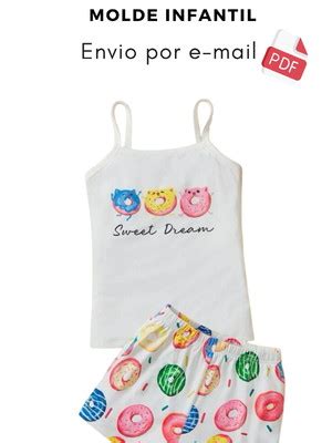 Molde Em Pdf De Conjunto Lingerie Ref Compre Produtos