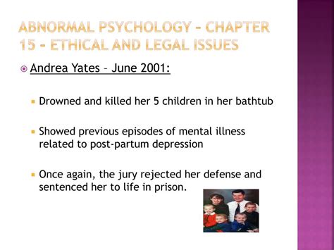 PPT ABNORMAL PSYCHOLOGY CHAPTER 15 PowerPoint Presentation Free