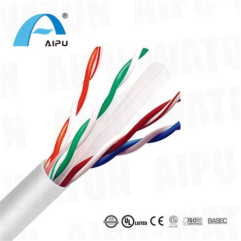 Cat Eca Lan Cable U Utp Pair Ethernet Cable Solid Cable M Pvc