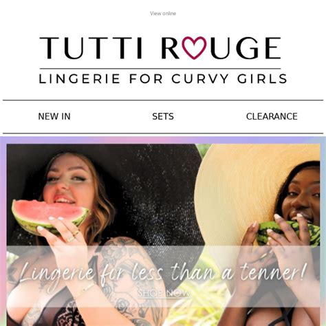 😱 Lingerie For Less Than A Tenner 😱 Tutti Rouge