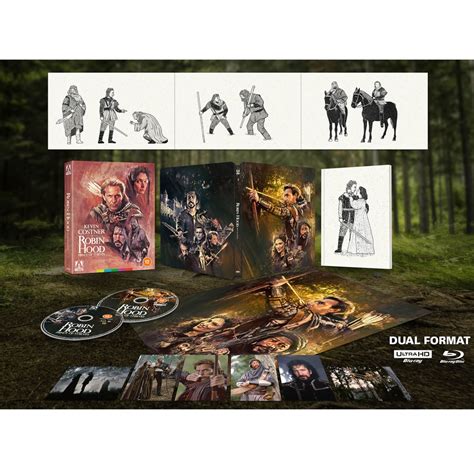 Robin Hood Prince Of Thieves Deluxe K Ultra Hd Steelbook Limited