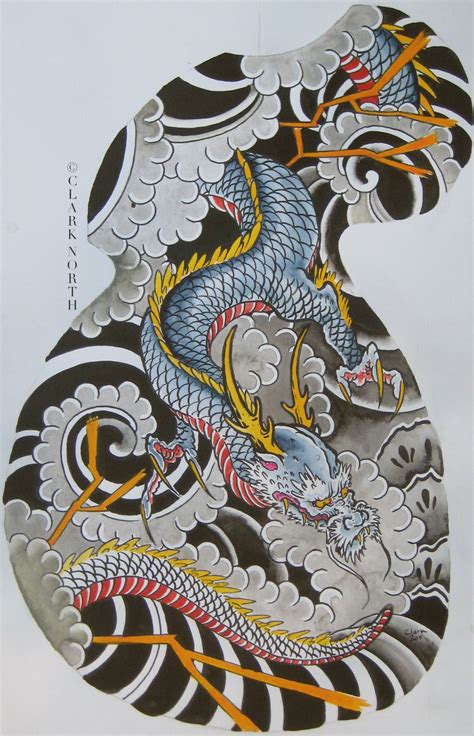 Japanese dragon tattoos, Japanese tattoo symbols, Japanese tattoo art