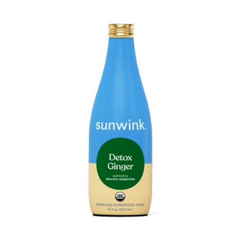 Sunwink Detox Ginger Sparkling Tonic 12 Fl Oz King Soopers