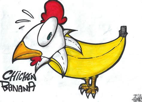 Chicken Banana by Treefrog-Productions on DeviantArt