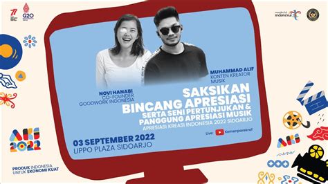 LIVE Pameran Apresiasi Kreasi Indonesia 2022 SIDOARJO YouTube