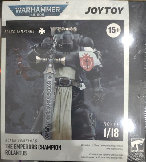 Joytoy Scale Warhammer Black Templars The