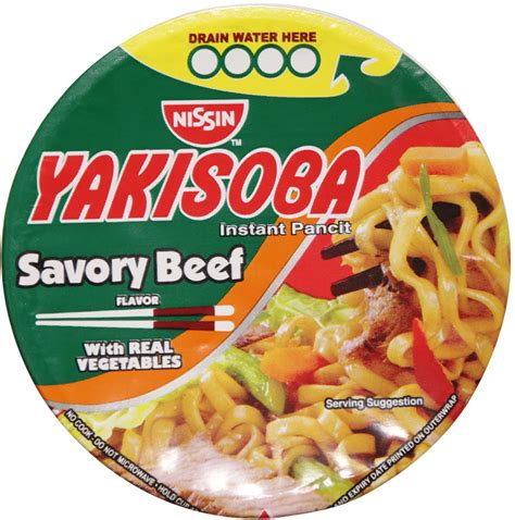 Nissin Yakisoba Instant Pancit Savory Beef Flavor G Price From