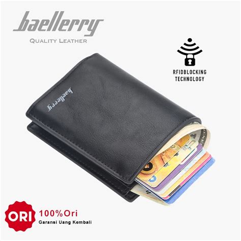 Jual BAELLERRY K9112 Dompet Kartu Pria Bahan Kulit PU Leather Premium