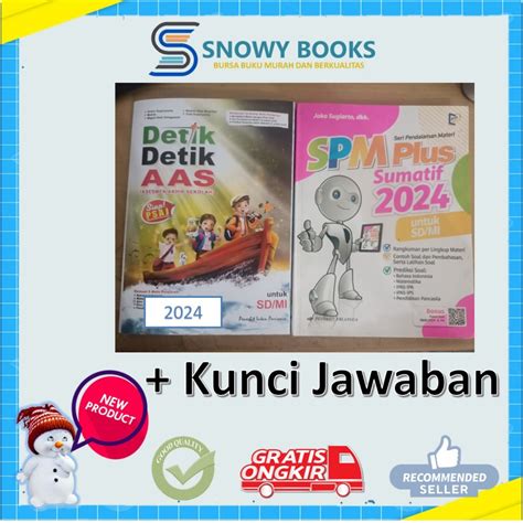 Jual SPM PLUS Sumatif Detik Detik ASS SD MI 2024 FREE Kunci Jawaban