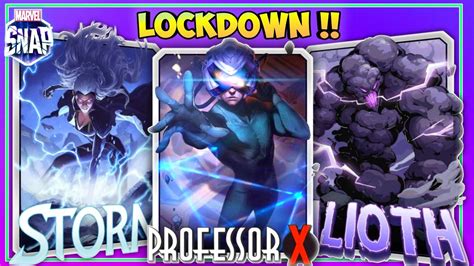 PUSH INFINITE DECK LOCKDOWN MARVEL SNAP YouTube