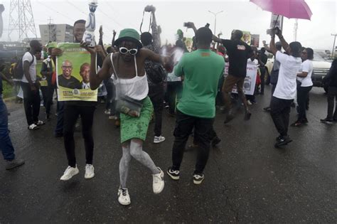 Thousands Rally For Peter Obi S Labour Party In Lagos Other States