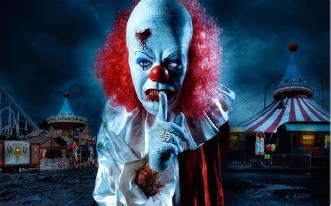 Horror Movies Wallpaper: Stephen King's It | Scary clowns, Clown illustration, Evil clowns