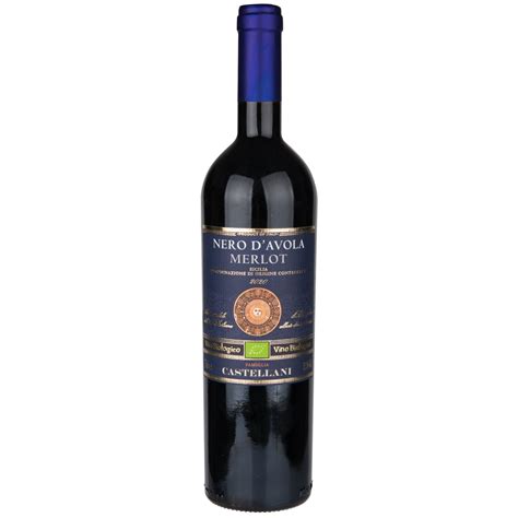 Castellani Nero D Avola Merlot Bio