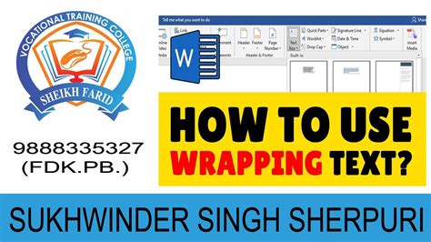 How To Use Wrap Text In Ms Word Simple And Easy Ways To Use Text