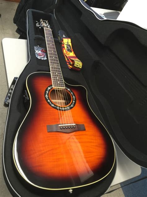 Fender T Bucket 300 CE Cutaway Acoustic Electric Guitar Sunburst Like