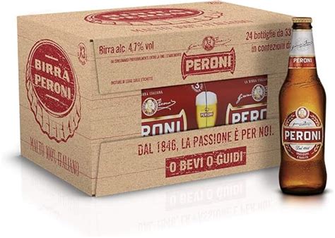 PERONI CERVEZA PERONI CL 33 PACK DE 24 BT Amazon es Alimentación y