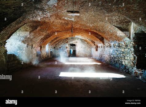 Interior Of Historic Fort Stock Photo - Alamy