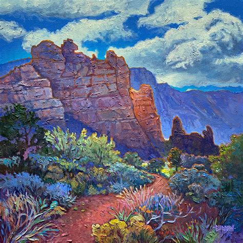 Southwest Landscape Paintings | burrowfineart