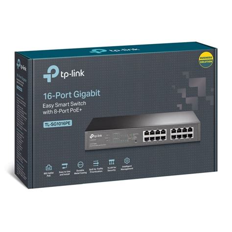 Tp Link Tl Sg Pe Switch Gestionado Puertos Gigabit Puertos Poe