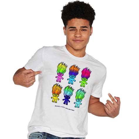 Good Luck Trolls Graphic Tee Five Below Let Go And Have Fun