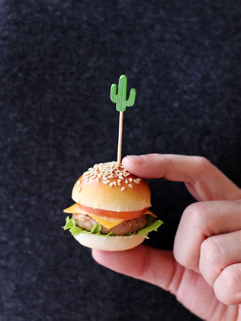 Bacon Burger Finger Food Profumo Di Limoni