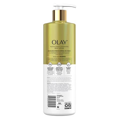 Olay Revitalizing Hydrating Hand And Body Lotion With Vitamin C 17 Fl Oz