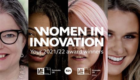 Innovate UK Announce Women In Innovation Award Winners 2021 22 UK