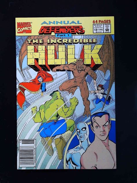 Incredible Hulk Annual Marvel Comics Nm Newsstand Comic